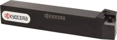 Kyocera - PSBN, Right Hand Cut, 75° Lead Angle, 25mm Shank Height x 25mm Shank Width, Negative Rake Indexable Turning Toolholder - 150mm OAL, SN.. 43.. Insert Compatibility, Series PSBN - Apex Tool & Supply