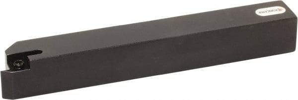 Kyocera - SABS, Right Hand Cut, 75° Lead Angle, 3/8" Shank Height x 3/8" Shank Width, Indexable Turning Toolholder - 120.65mm OAL, ABS..40.. Insert Compatibility, Series SABS - Apex Tool & Supply