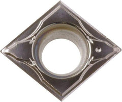 Kyocera - CCGT32.50.5 GF Grade PR1225 Carbide Turning Insert - Megacoat Finish, 80° Diamond, 3/8" Inscr Circle, 5/32" Thick, 0.008" Corner Radius - Apex Tool & Supply