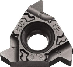 Kyocera - 16ER External Right Hand ISO Laydown Threading Insert - Grade PR1115, TiAlN Coated Carbide, 9.53mm Inscribed Circle - Apex Tool & Supply