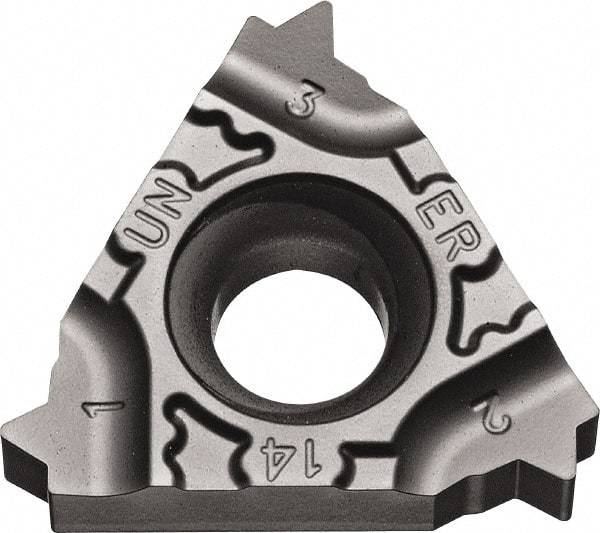 Kyocera - 16ER External Right Hand 12 UN Laydown Threading Insert - Grade PR1115, TiAlN Coated Carbide, 9.53mm Inscribed Circle - Apex Tool & Supply