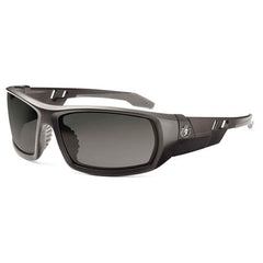 Odin Smoke Lens Matte Black Safety Glasses - Apex Tool & Supply
