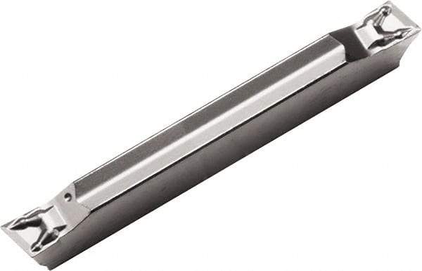 Kyocera - 2520GDM PF Grade PR1535, 2.5mm Cutting Width Carbide Grooving Insert - Right Hand, 0.03mm Corner Radius, Megacoat Nano Finish - Apex Tool & Supply