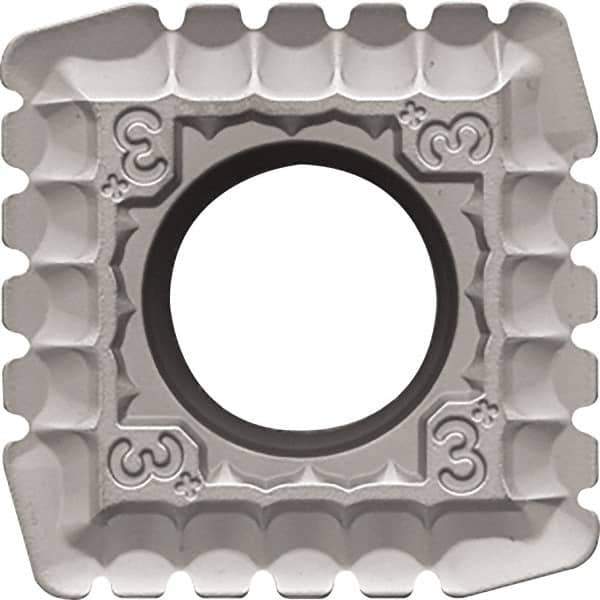 Kyocera - SPMT180616 NB3P Grade PR1230 Carbide Milling Insert - Megacoat Finish, 6.35mm Thick, 18mm Inscribed Circle - Apex Tool & Supply