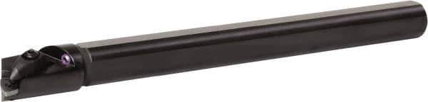 Kyocera - 1-1/2" Min Bore Diam, 12" OAL, 1-1/4" Shank Diam, DWLN Indexable Boring Bar - 1.614" Max Bore Depth, WNMG 43.. Insert, Screw Clamping Holding Method - Apex Tool & Supply