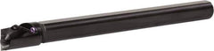 Kyocera - 1-1/2" Min Bore Diam, 12" OAL, 1-1/4" Shank Diam, DWLN Indexable Boring Bar - 1.614" Max Bore Depth, WNMG 43.. Insert, Screw Clamping Holding Method - Apex Tool & Supply