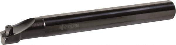 Kyocera - 5/8" Min Bore Diam, 7" OAL, 5/8" Shank Diam, S...CTUP Indexable Boring Bar - 1-1/4" Max Bore Depth, TPG 22.., TPGR 22.., TPM 22.., TPMR 22.. Insert, Clamp Holding Method - Apex Tool & Supply