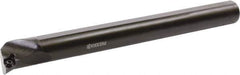 Kyocera - 30mm Min Bore Diam, 250mm OAL, 25mm Shank Diam, S-SDQC-A Indexable Boring Bar - 38mm Max Bore Depth, DCGT 325.., DCGW 325.., DCMT 325.., DCMW 325.. Insert, Screw Holding Method - Apex Tool & Supply