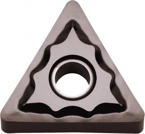 Kyocera - TNGG331 TK Grade PR1225 Carbide Turning Insert - Megacoat Finish, 60° Triangle, 3/8" Inscr Circle, 3/16" Thick, 1/64" Corner Radius - Apex Tool & Supply