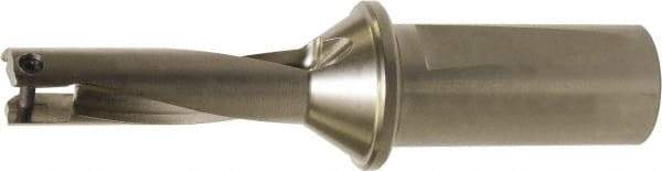 Kyocera - 1.732" Max Drill Depth, 12.5mm Diam, Indexable Insert Drill - 1 Insert, 3/4" Shank Diam, Flange Shank - Apex Tool & Supply