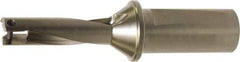 Kyocera - 1.732" Max Drill Depth, 12.5mm Diam, Indexable Insert Drill - 1 Insert, 3/4" Shank Diam, Flange Shank - Apex Tool & Supply