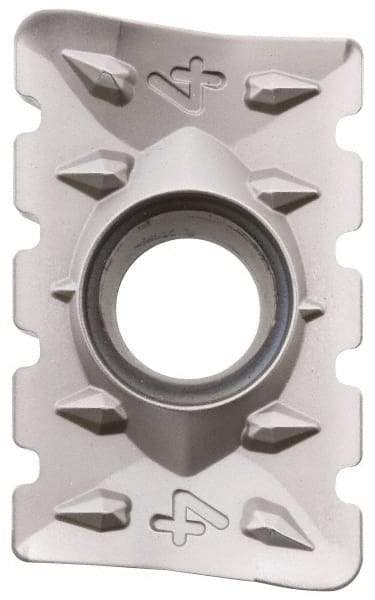 Kyocera - APMT250608 NB4 Grade PR1230 Carbide Milling Insert - Megacoat Finish, 6.35mm Thick, 0.8mm Corner Radius - Apex Tool & Supply