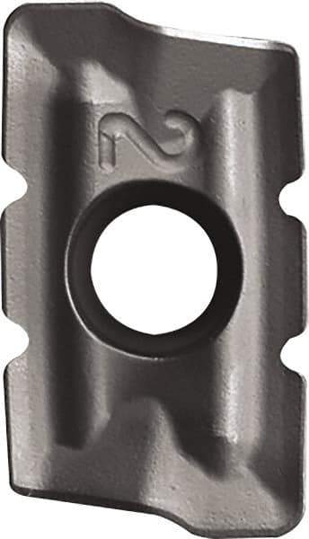 Kyocera - BDMT11T308 N2 Grade PR1225 Carbide Milling Insert - Megacoat Finish, 3.8mm Thick, 0.8mm Corner Radius - Apex Tool & Supply