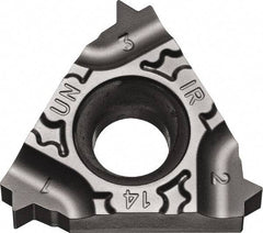 Kyocera - 16IR Internal Right Hand 14 UN Laydown Threading Insert - Grade PR1115, TiAlN Coated Carbide, 9.53mm Inscribed Circle - Apex Tool & Supply