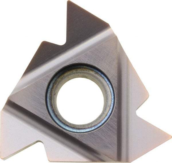 Kyocera - 22IR Internal Right Hand 7-5 Partial Profile 60° Laydown Threading Insert - Grade PR1115, TiAlN Coated Carbide, 12.7mm Inscribed Circle - Apex Tool & Supply