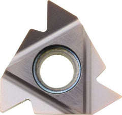 Kyocera - 22IR Internal Right Hand 7-5 Partial Profile 60° Laydown Threading Insert - Grade PR1115, TiAlN Coated Carbide, 12.7mm Inscribed Circle - Apex Tool & Supply
