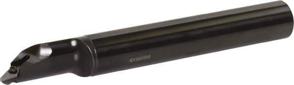 Kyocera - 34mm Min Bore Diam, 250mm OAL, 25mm Shank Diam, S-SVZC(B)-A Indexable Boring Bar - 30mm Max Bore Depth, VBGT 33.., VBGW 33.., VBMT 33.., VCGT 33.., VCGW 33.., VCMT 33.. Insert, Screw Holding Method - Apex Tool & Supply