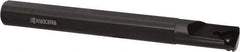 Kyocera - Internal Thread, Right Hand Cut, 20mm Shank Width x 18mm Shank Height Indexable Threading Toolholder - 180mm OAL, Various Insert Compatibility, SIN Toolholder - Apex Tool & Supply