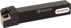 Kyocera - PCLN, Right Hand Cut, 95° Lead Angle, 3/4" Shank Height x 3/4" Shank Width, Negative Rake Indexable Turning Toolholder - 4-1/2" OAL, CN.. 43.. Insert Compatibility, Series PCLN - Apex Tool & Supply