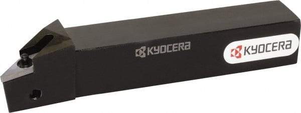 Kyocera - PVLN, Left Hand Cut, 95° Lead Angle, 25mm Shank Height x 25mm Shank Width, Negative Rake Indexable Turning Toolholder - 150mm OAL, VN.. 33 Insert Compatibility, Series PVLN - Apex Tool & Supply