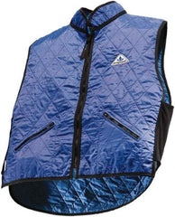Techniche - Size XS, Blue Cooling Vest - Zipper Front, Nylon, HyperKewl - Apex Tool & Supply