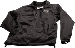 Techniche - Size XL Heated & Water Resistant Jacket - Black, Nylon & Polyester, Zipper Closure - Apex Tool & Supply