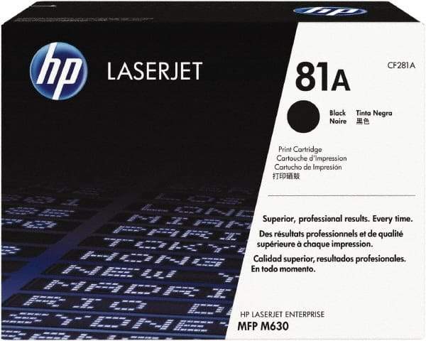 Hewlett-Packard - Black Toner Cartridge - Use with HP LaserJet Enterprise Flow MFP M630z, Enterprise MFP M630f, M630h - Apex Tool & Supply