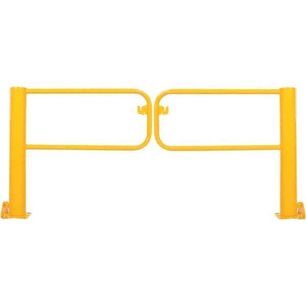 Vestil - Steel Rail Safety Gate - 108-1/16" Wide x 9" Door Height, - Apex Tool & Supply