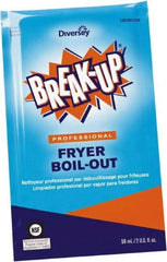 Break-Up - 2 oz Packet Cleaner/Degreaser - Liquid, Disinfectant, Unscented - Apex Tool & Supply