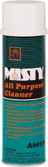 Misty - 20 oz Aerosol All-Purpose Cleaner - Foam, Ammonia, Mint - Apex Tool & Supply
