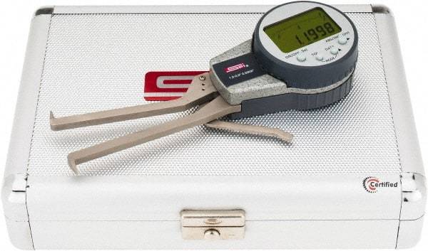 SPI - 30 to 50mm Range, 0.01mm Resolution, Electronic Caliper - Apex Tool & Supply