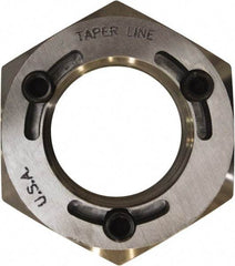 Taper Line - 2-1/4 - 12 Thread, 2-1/4" Bore Diam, 3-1/2" OD, Shaft Locking Device - 1.203" OAW - Apex Tool & Supply