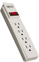 Tripp-Lite - 4 Outlets, 120 VAC15 Amps, 10' Cord, Power Outlet Strip - Keyhole, Tab Mount, 5-15 NEMA Configuration, 12.2" Strip - Apex Tool & Supply