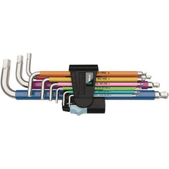 Wera - Hex Key Sets Tool Type: Hex Handle Type: L-Key Long Arm - Apex Tool & Supply