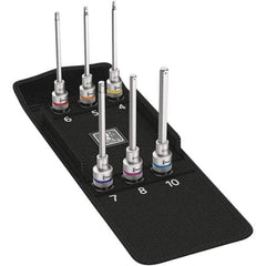Wera - Hex & Torx Bit Socket Sets Type: Hex Bit Socket Set Drive Size: 1/2 - Apex Tool & Supply