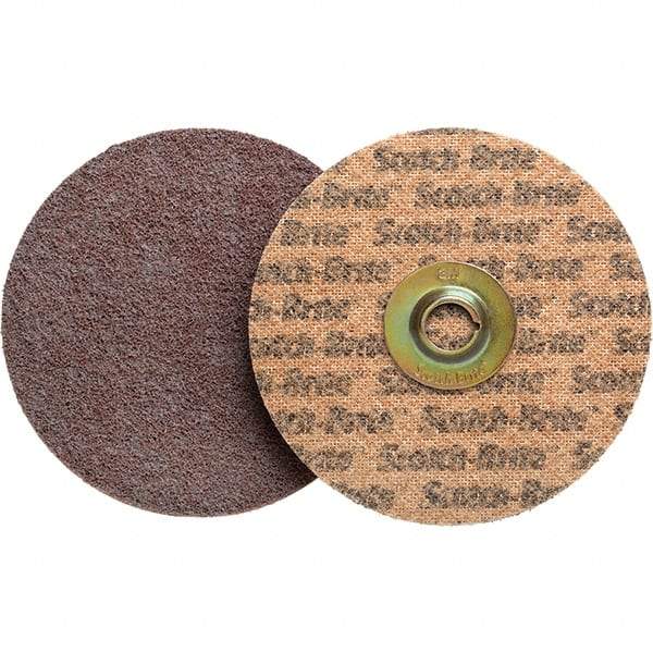 3M - 5" Disc Diam, Aluminum Oxide Quick Change Disc - Type R Attaching System, Coated, Coarse Grade - Apex Tool & Supply