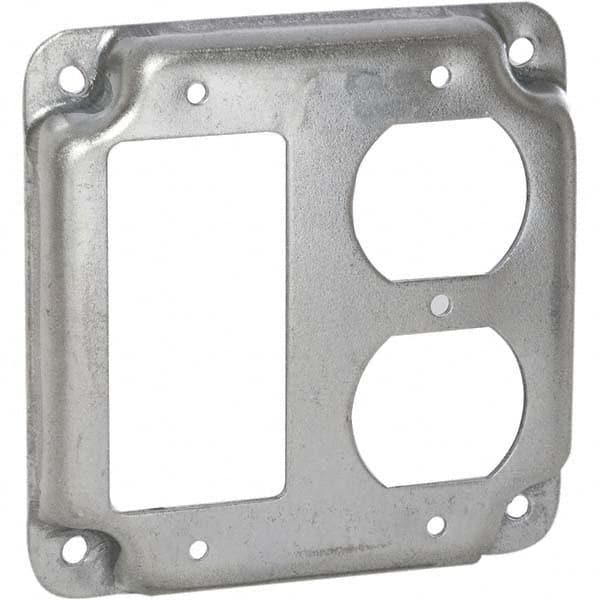 Hubbell-Raco - Steel Electrical Box Cover - Apex Tool & Supply