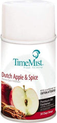 TimeMist - 6.6 oz Air Freshener Dispenser Canister Refill - Apple Spice, Compatible with TimeMist Metered Fragrance Dispensers - Apex Tool & Supply