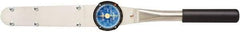 Sturtevant Richmont - 1/4" Drive Dial Torque Wrench - 6 In/Lb to 30 In/Lb Torque, 10.3" OAL, 1 In/Lb Graduation - Apex Tool & Supply