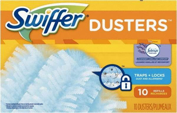 Swiffer - Replacement Fiber Duster - 6" OAL, Light Blue - Apex Tool & Supply