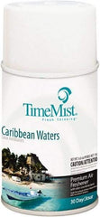 TimeMist - 6.6 oz Air Freshener Dispenser Canister Refill - Caribbean Waters, Compatible with TimeMist Metered Fragrance Dispensers - Apex Tool & Supply