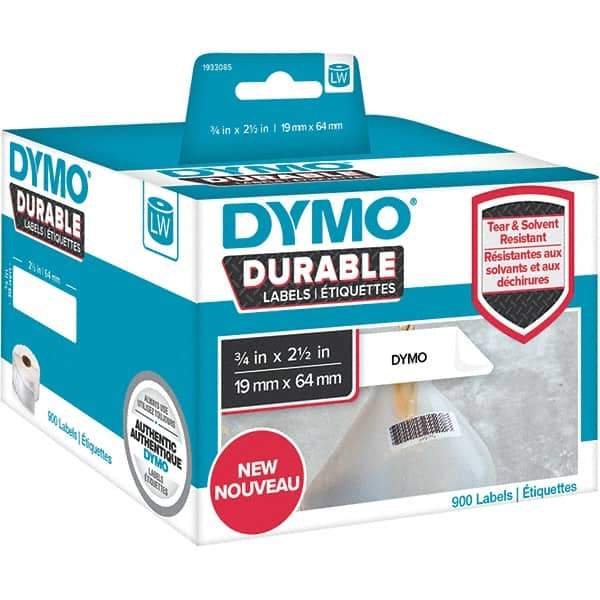 Dymo - Labels, Ribbons & Tapes Type: Barcode Labels Color: White - Apex Tool & Supply