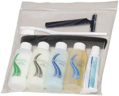 Ability One - Body Wash, Shampoo, Comb, Toothpaste, Toothbrush, Razor, Shave Gel - Toiletries Kit - Apex Tool & Supply