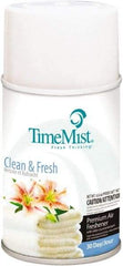 TimeMist - 6.6 oz Air Freshener Dispenser Canister Refill - Clean/Fresh, Compatible with TimeMist Metered Fragrance Dispensers - Apex Tool & Supply