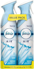 Febreze - 8.8 oz Aerosol Can Air Freshener - Liquid, Linen & Sky Scent - Apex Tool & Supply