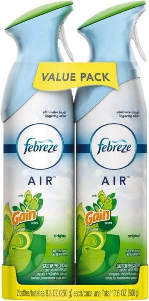 Febreze - 8.8 oz Aerosol Can Air Freshener - Liquid, Gain Original Scent - Apex Tool & Supply