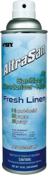 Misty - 10 oz Aerosol Can Air Freshener - Liquid, Fresh Linen Scent - Apex Tool & Supply