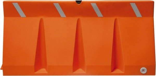 Diversified Plastics - Traffic Barricades Type: Traffic Barrier Barricade Height (Inch): 33-3/4 - Apex Tool & Supply