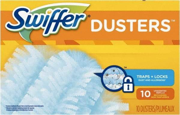 Swiffer - Replacement Fiber Duster - 6" OAL, Light Blue - Apex Tool & Supply