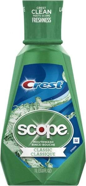 Crest - 33.8 oz Bottle Mouthwash - Mint Scent - Apex Tool & Supply